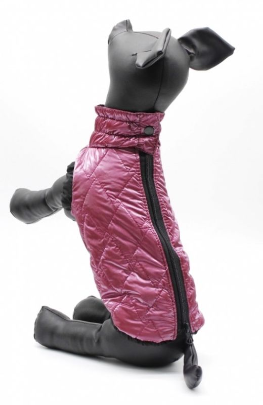 Жилет Альфа стьогана плащівка рожевий (дівчинка) S