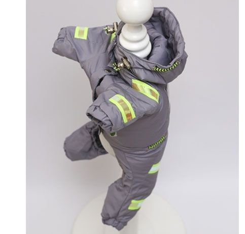 Лазер комбінезон для собак хлопчиків на силіконі S