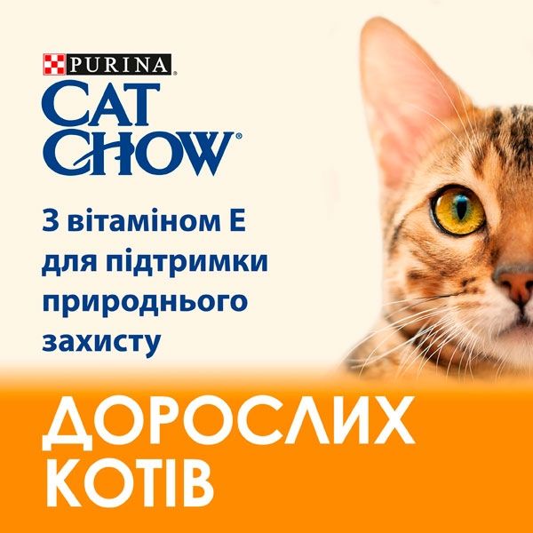 Cat Chow Adult сухий корм для котів з куркою та індичкою 15 кг