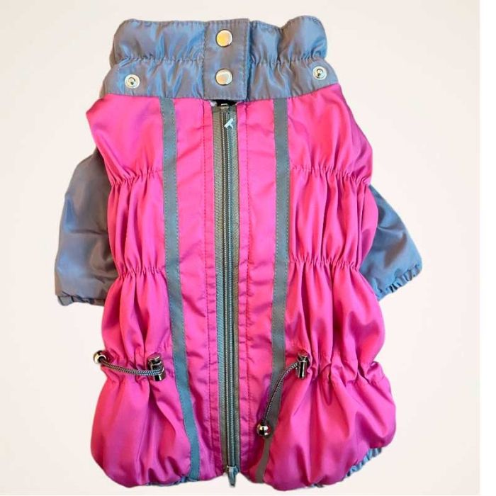 Півонія куртка для собак дівчаток dog Love рожева M