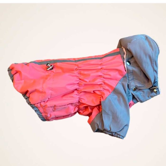 Тюльпан куртка для собак дівчаток dogLove рожева L1