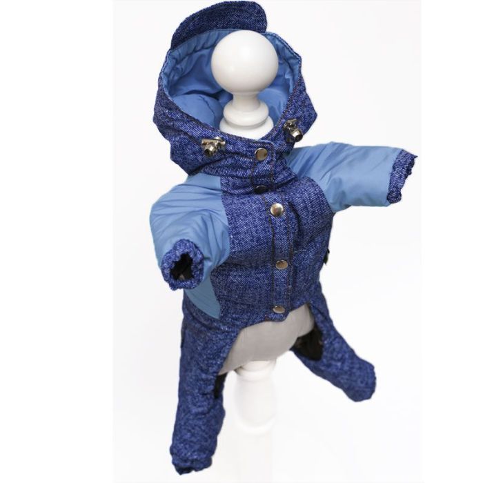 Левіс комбінезон для собак хлопчиків на силіконі S2 мопс