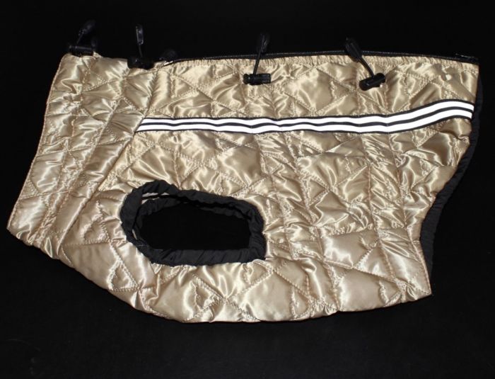 Жилет Бетсі стьогана плащівка золото (дівчинка) XL1