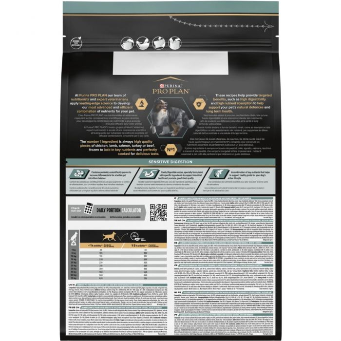 Purina Pro Plan Medium Sensitive Сухий корм для дорослих собак середніх порід із чутливим травленням 14 кг