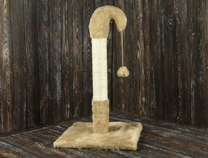 Когтеточка Гном, сизаль бежевий