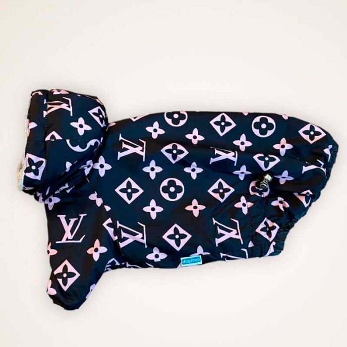 Віта куртка для собак дівчаток doglove чорна M1