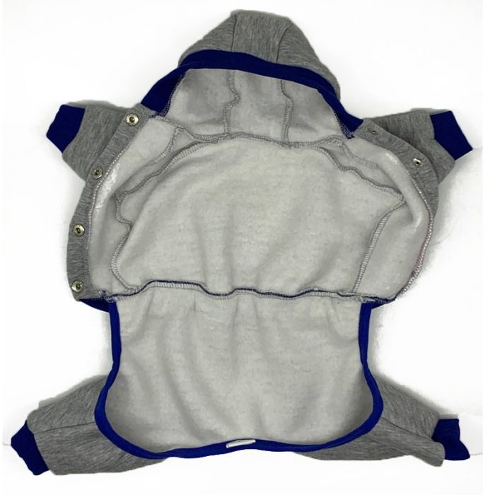 Дракоша комбінезон для собак хлопчиків трикотаж на флісі XS