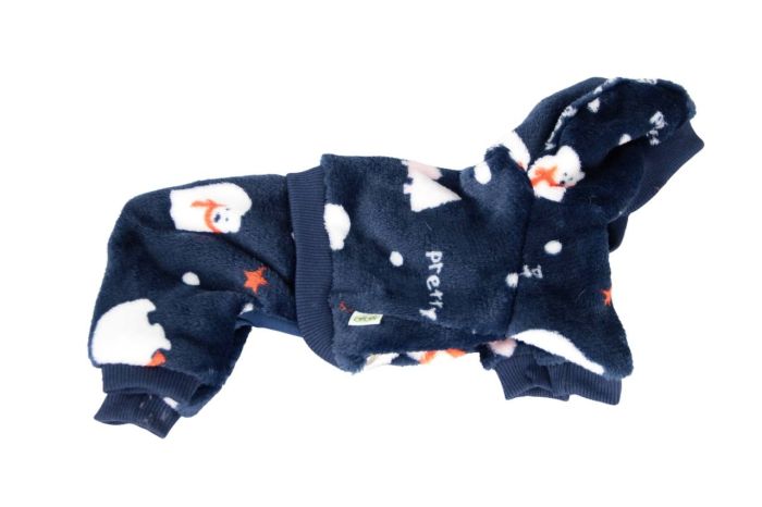 Умка комбінезон для собак хлопчиків махровий S1