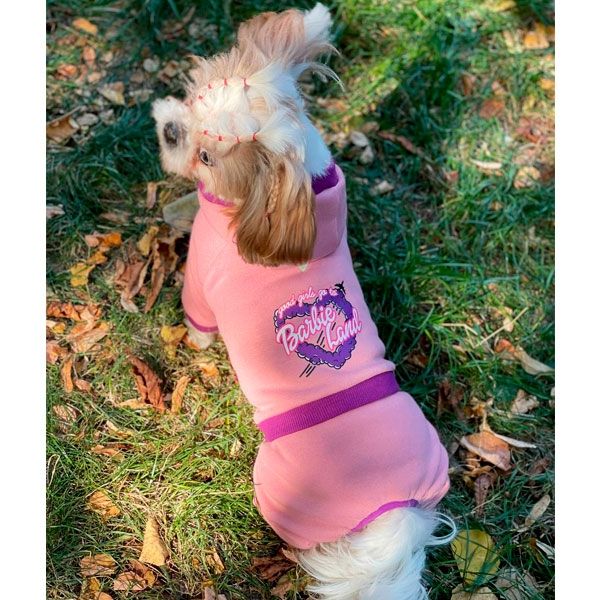 Комбінезон Барбі трикотаж на флісі (дівчинка) S1