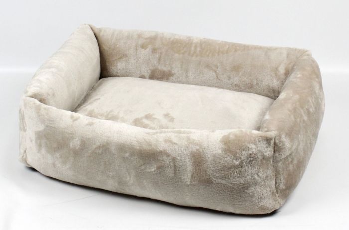 Лежак Гелиус флис, велсофт Бежевий. 405517 см