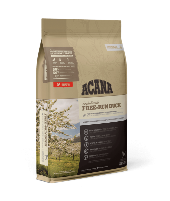 ACANA Free-Run Duck 6 кг-сухий корм для собак з качкою 1 шт