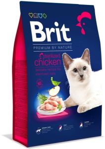 Brit Premium by Nature Cat Sterilised Chicken Сухий корм для стерилізованих кішок з куркою 8 кг