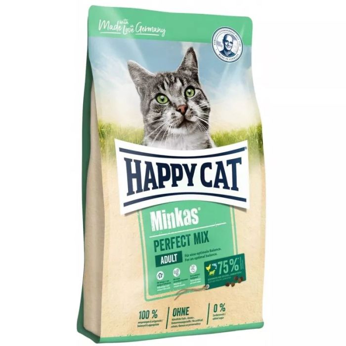 Happy Cat Minkas Mix Сухий корм для котів 1,5кг 