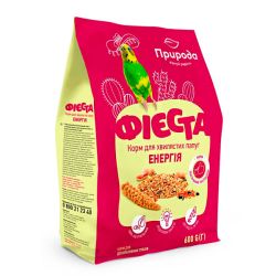 Корм для хвилястих папуг Фієста енергія 650г, Природа Фієста енергія для папуг 650г Природа