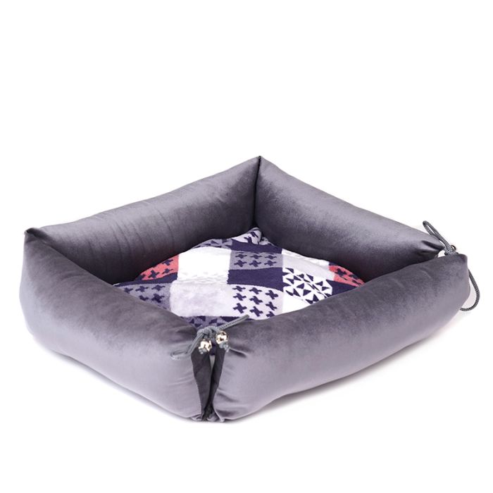 ЛЕЖАК ТРАНСФОРМЕР ЛЮКС замша сірий 2 450350135