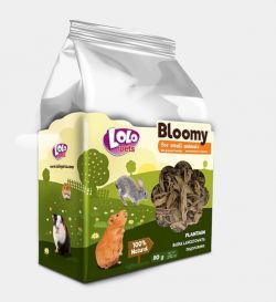 Корм LoloPets Bloomy подорожник для гризунів, 75 г