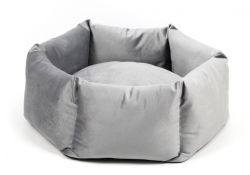 Лежак Леон шестикутний. Сірий 434315 см.