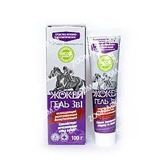 Гель Жокей-охолоджуючий, розігріваючий і болезаспокійливий гель 100 гр Гель Жокей 3 в 1 туба 100гр. АгроЗооВет