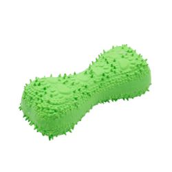 Кістка латексна HRSH4368 зелена, 12 см 