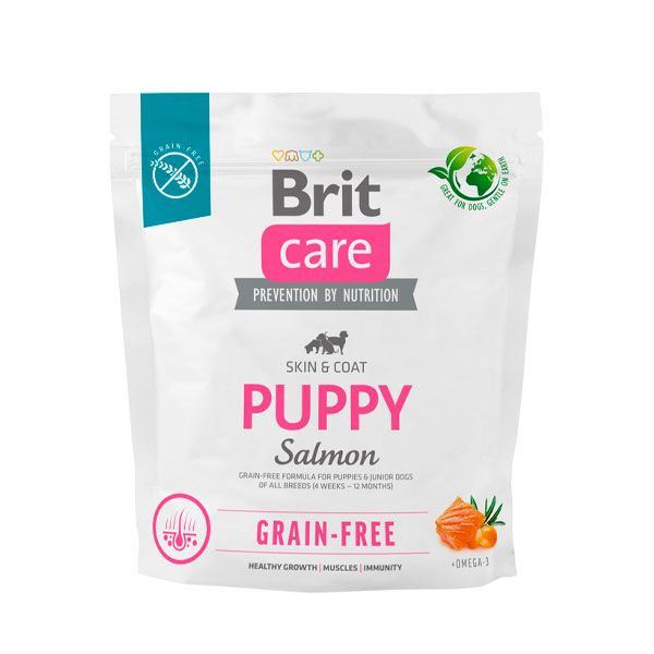 Brit Care GF Puppy для цуценят з Лососем і картоплею 1 кг