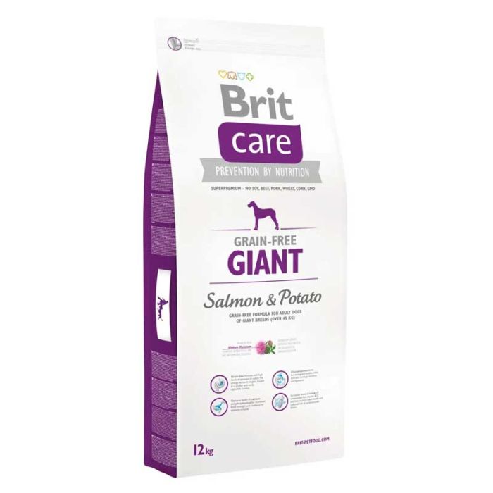 Brit Care L GF Giant з лососем і картоплею для собак від 45 кг 1 кг