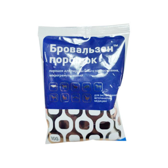 Бровальзен порошок 7,5 - антигельмінтик 100 г