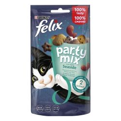 Лакомство Purina Felix Party Mix океанічний  60гр 