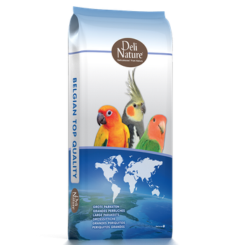 Корм Deli Nature Amazons Brilliant для великих папуг низькокалорійний з шипшиною, 15 кг DN для великих папуг, низькокалорійний, з шипшиною, Amazons Brilliant-61, 15 кг
