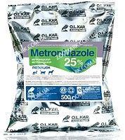 Метронідазол 25 - протимікробний препарат в порошку 500 гр 