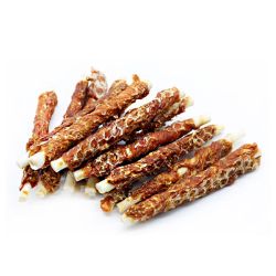 Куряче вялене мясо на великій кальцієвій паличці, 200 г 13 см.