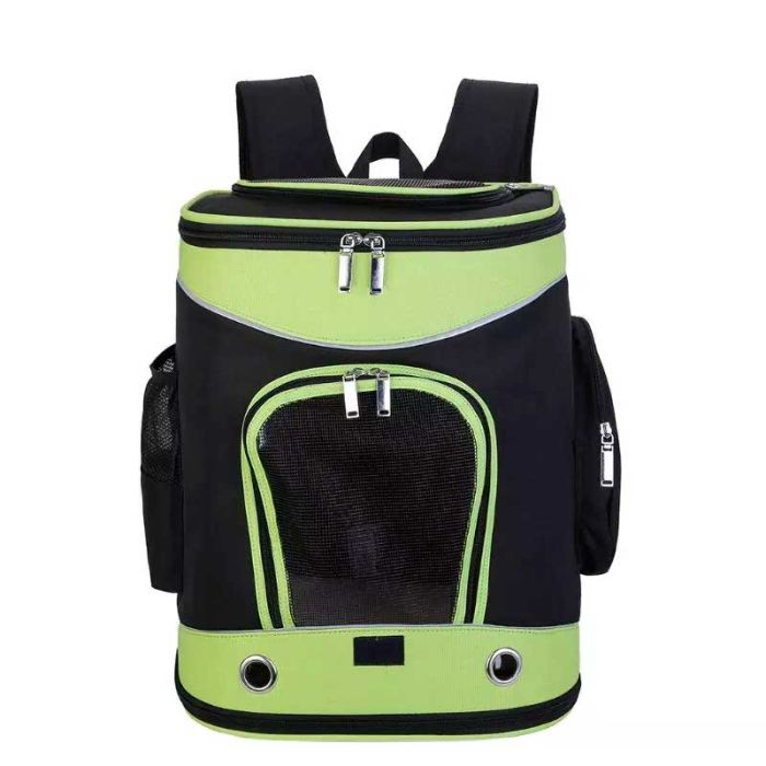 Рюкзак квадрат з сіткою тканина сіро-салатова Рюкзак квадрат с сеткой ткань серо-салатовая