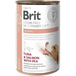Brit VetDiets Dog Renal з тунцем та лососем вологий корм для собак при нирковій недостатності 400 г 