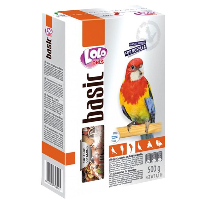 Корм для папуг розелли 500г Корм для папуг розелли