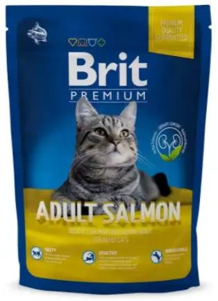 Brit Premium Cat Adult Salmon з лососем 0,3 кг