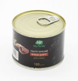 My Family Паштет мясний асорті 185 гр. 