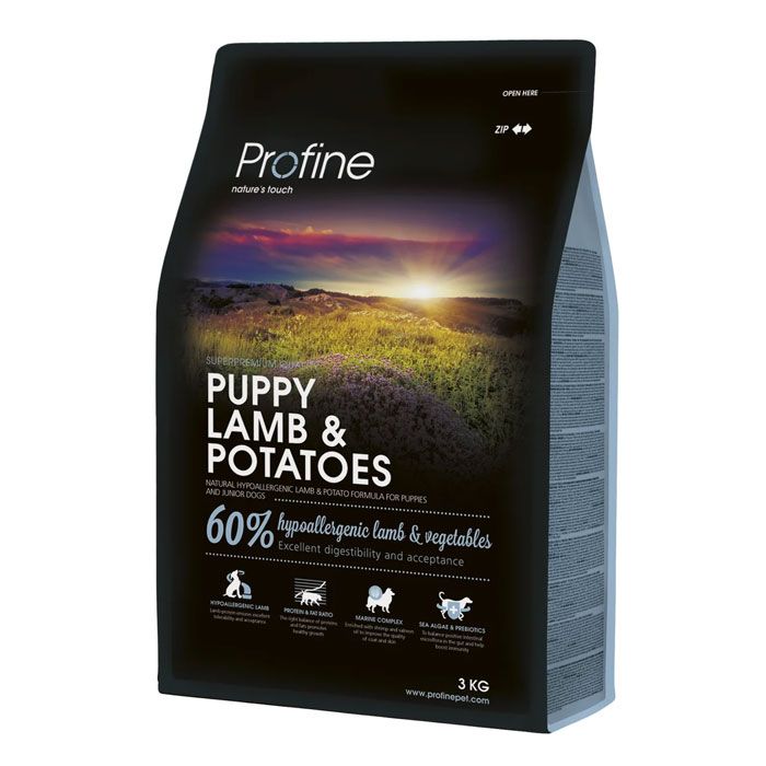 Profine Puppy Lamb  Potatoes корм для цуценят і молодих собак з ягням і картоплею 15кг+3кг 