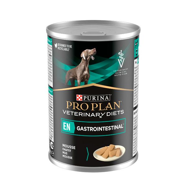 Pro Plan Veterinary Diets EN Gastrointestinal консерва для собак при захворюваннях шлунково-кишкового тракту, 400 г Акція 400 г