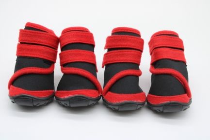 Взуття Неопрен Чорно-Червоні, підошва поліуритан 4 (97см)