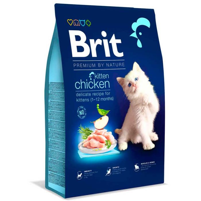 Brit Premium Cat Kitten для кошенят 1-12 міс 8 кг