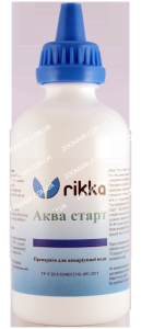 Аква старт, Rikka-засіб для підготовки води перед додаванням її в акваріум 50 мл