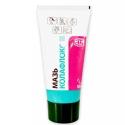 Мазь Колафлокс ранозаживляющая 50 гр 