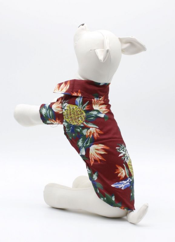 Сорочка Ананас бордо, XXL 