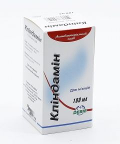 Кліндамін антибіотик інєкц. Кліндаміцин, Девіє 20 100 мл. 