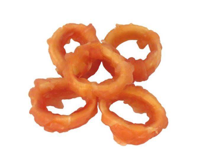 Колечка з куркою і тріскою для собак 500г 