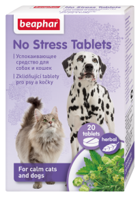 Таблетки Beafar No Stress Tablets Антистрес для собак та котів 20 табл. 