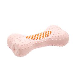 Кістка латексна рожева, 12 см 