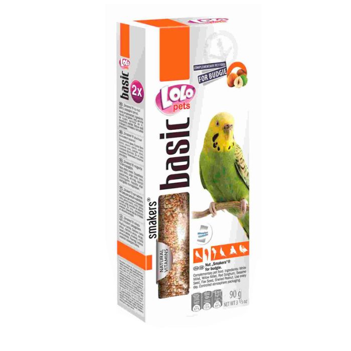 Lolopets Колосок з горіхами для папуг 2шт 2шт