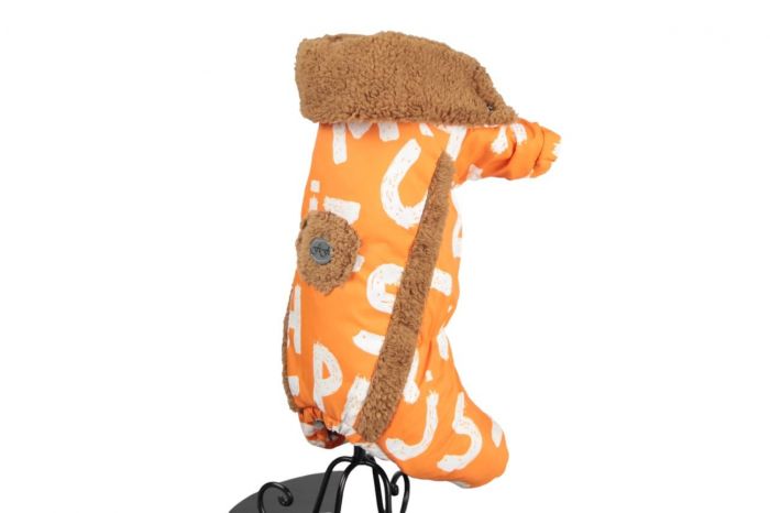 Сахара комбінезон на овчині і силіконі для собак дівчаток S3