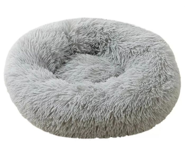 Лежанка для тварин Сіра 60х60х20 см