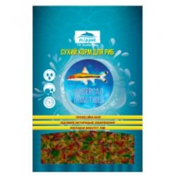 Універсал пластівці для щоденного годування всіх видів риб FLIPPER 20г 100мл